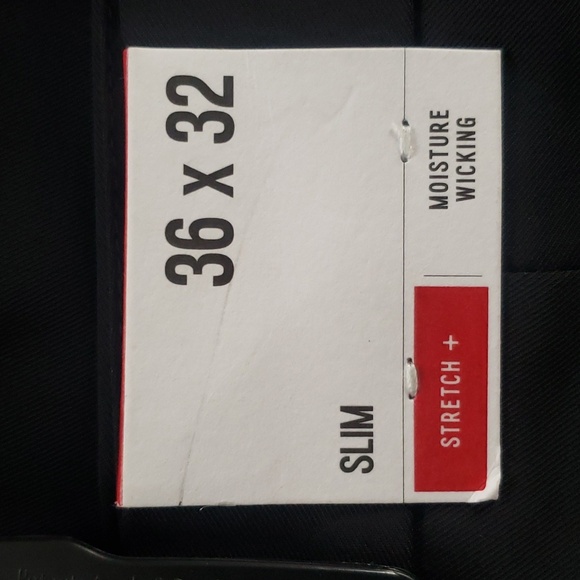 Men's NWT Black Express Performance Moisture Wicking Pants - Picture 3 of 8